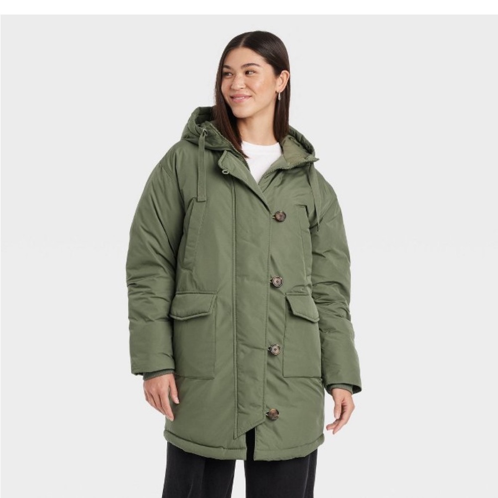 Women's Long Parka Jacket - Universal
Thread™ Olive Green M
